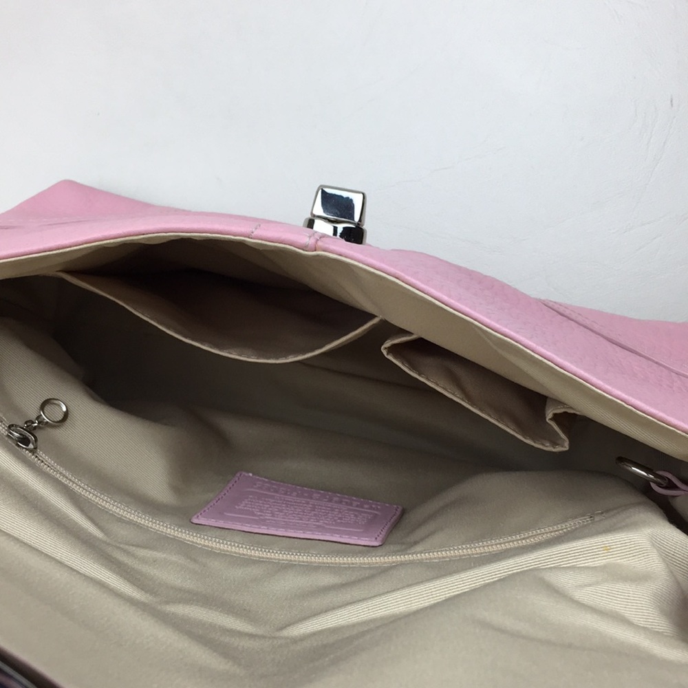 COACH Hamilton Pink Leather Purse - Picture 5 of 8